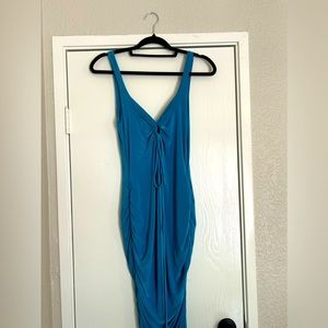 Beautiful blue midi dress